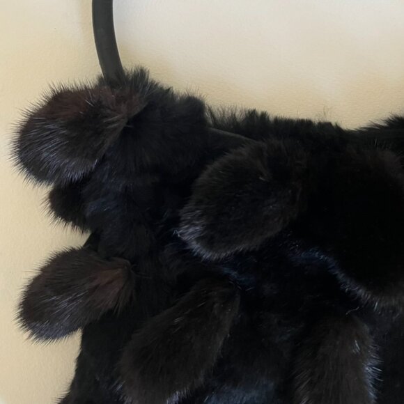 Vintage Authentic Fur Handbag - Il Fait Froid - Picture 4 of 8
